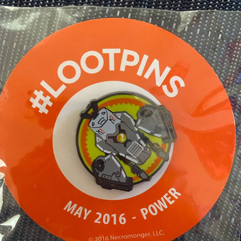 Loot crate exclusive power pin